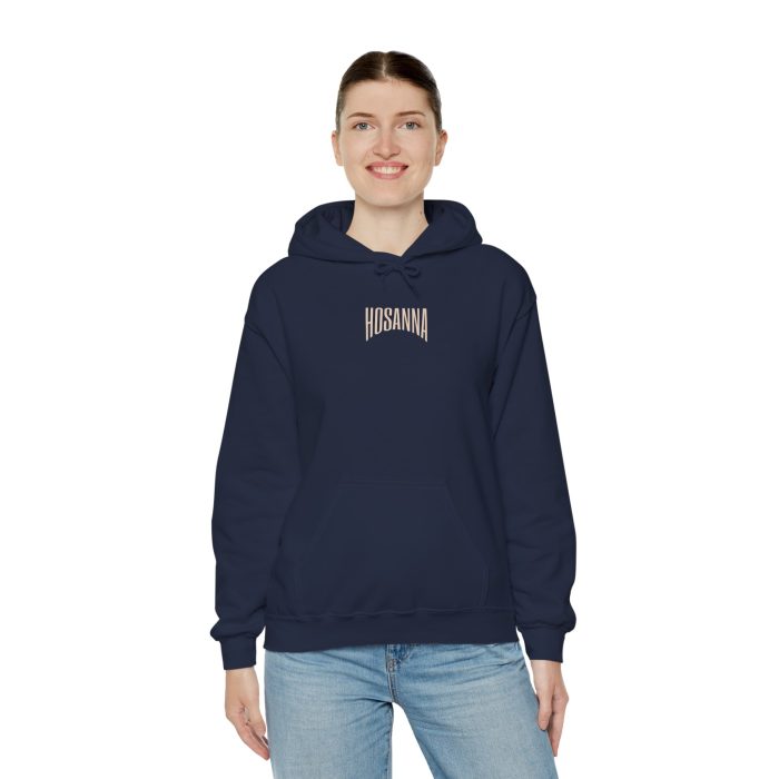 All For His Glory - Hosanna Christian Hooded Sweatshirt - Image 8