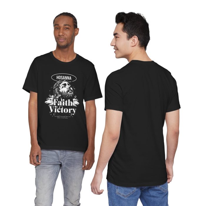Faith Victory Unisex Tee - Hosanna Christian T Shirt - Image 23