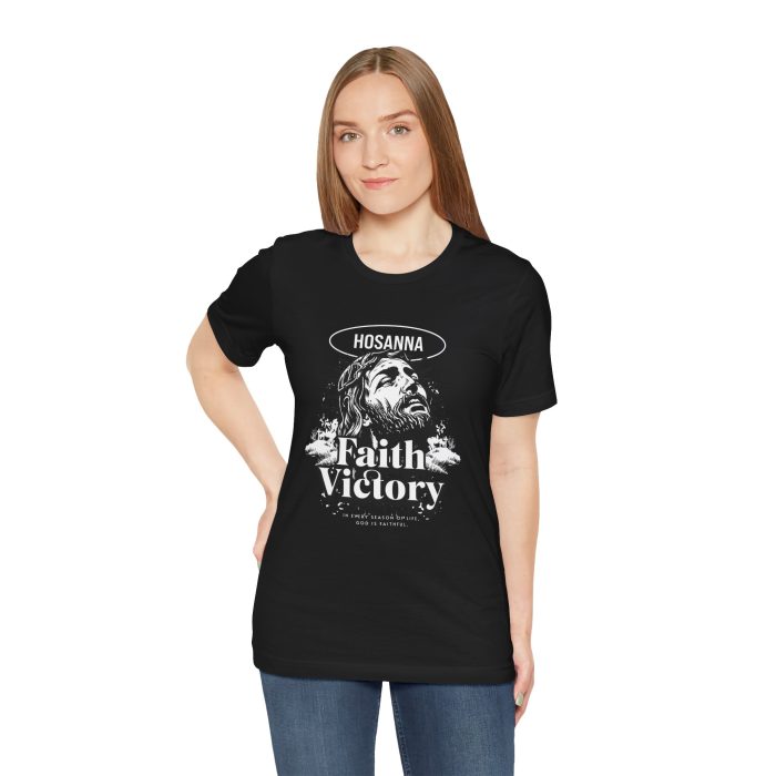 Faith Victory Unisex Tee - Hosanna Christian T Shirt - Image 11