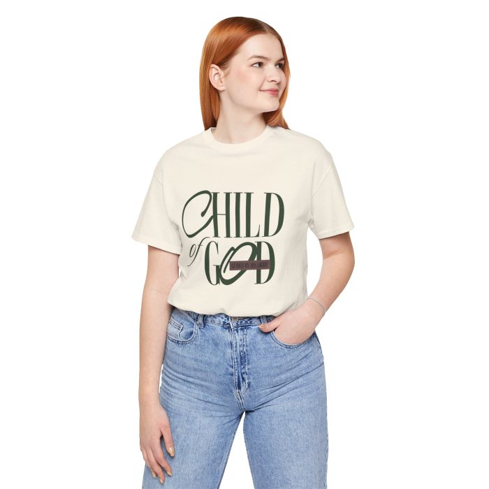 Child of God Unisex Jersey Tee - Hosanna Christian Clothing - Image 49
