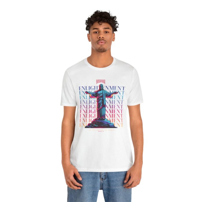 Enlightenment - Unisex Jersey Short Sleeve Hosanna Christian T-Shirt - Image 10