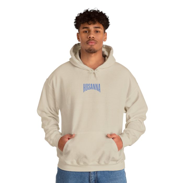 Created With Purpose, For Purpose - Hosanna Christian Hooded Sweatshirt - Image 7
