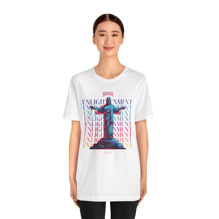 Enlightenment - Unisex Jersey Short Sleeve Hosanna Christian T-Shirt - Image 9