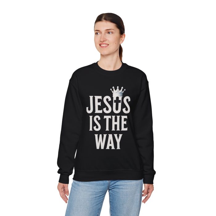 Jesus is the Way - Hosanna Crewneck Sweatshirt - Image 8