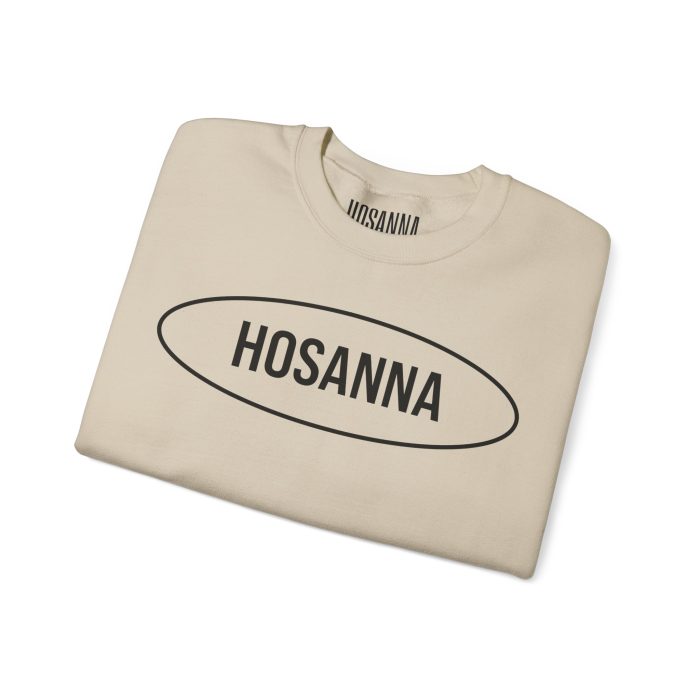 His Mercies Are New Every Morning - Hosanna Christian Crewneck Sweatshirt - Image 3