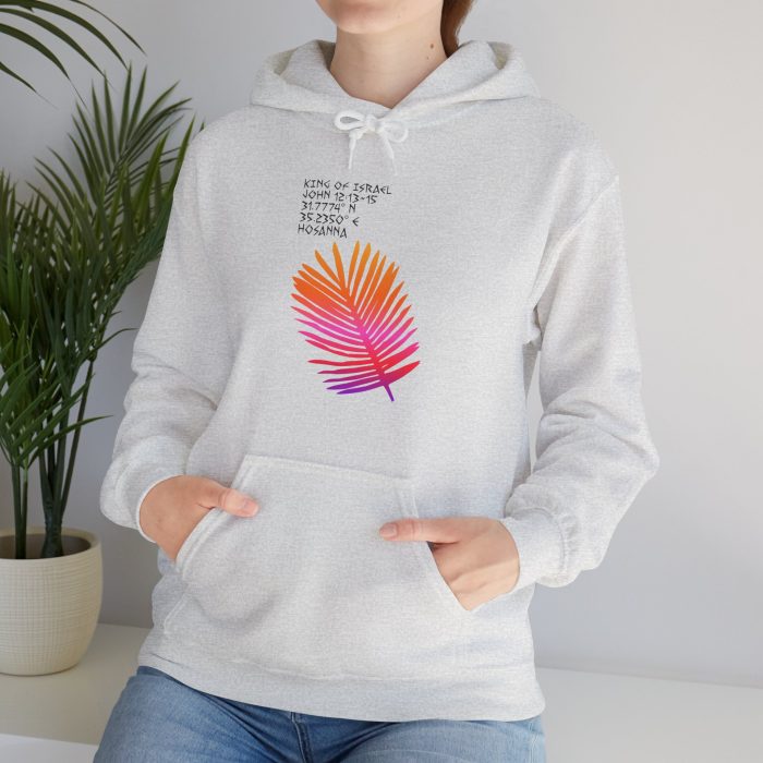 Kindg of Israel Hooded Sweatshirt - Image 15
