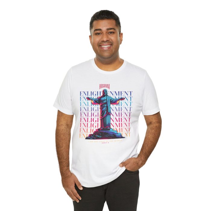 Enlightenment - Unisex Jersey Short Sleeve Hosanna Christian T-Shirt - Image 14