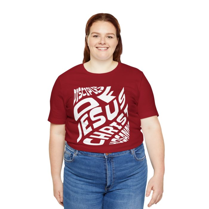 Disciple of Jesus Christ' Design Tee - Hosanna Christian T Shirt - Image 79