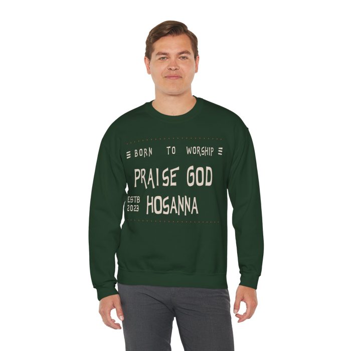 Praise God, Hosanna Crewneck Sweatshirt - Image 18