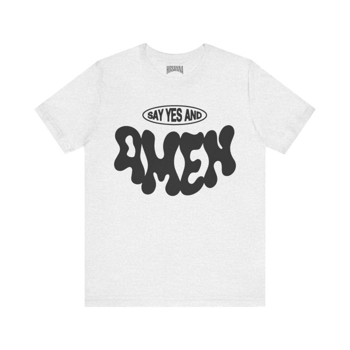 Say Yes And Amem Short Sleeve Tee - Image 13