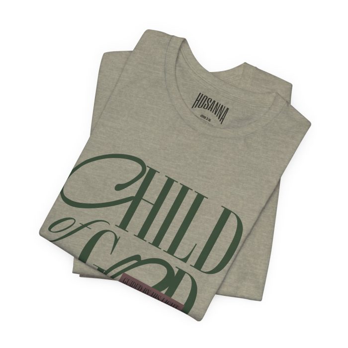 Child of God Unisex Jersey Tee - Hosanna Christian Clothing - Image 69