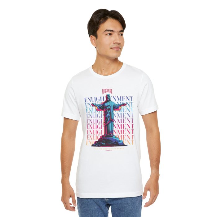 Enlightenment - Unisex Jersey Short Sleeve Hosanna Christian T-Shirt - Image 18