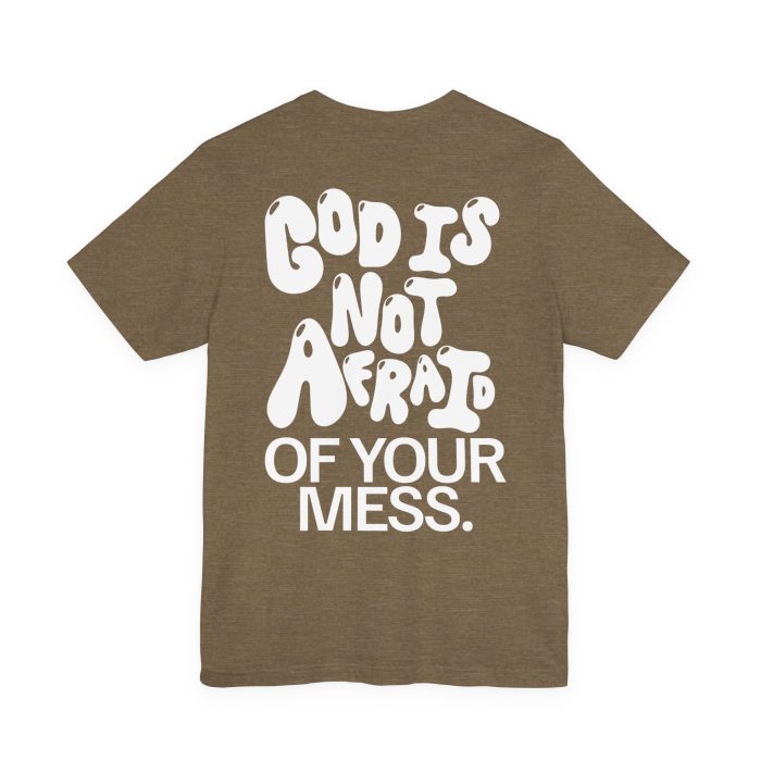 God is Not Afraid Short Sleeve Tee - Image 12