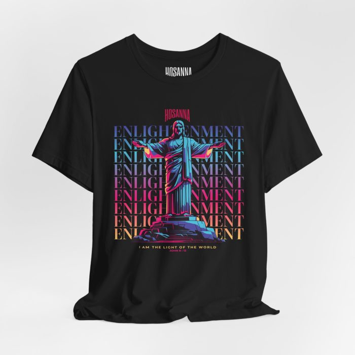 Enlightenment - Unisex Jersey Short Sleeve Hosanna Christian T-Shirt - Image 37