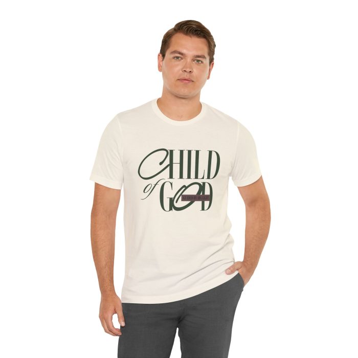 Child of God Unisex Jersey Tee - Hosanna Christian Clothing - Image 45