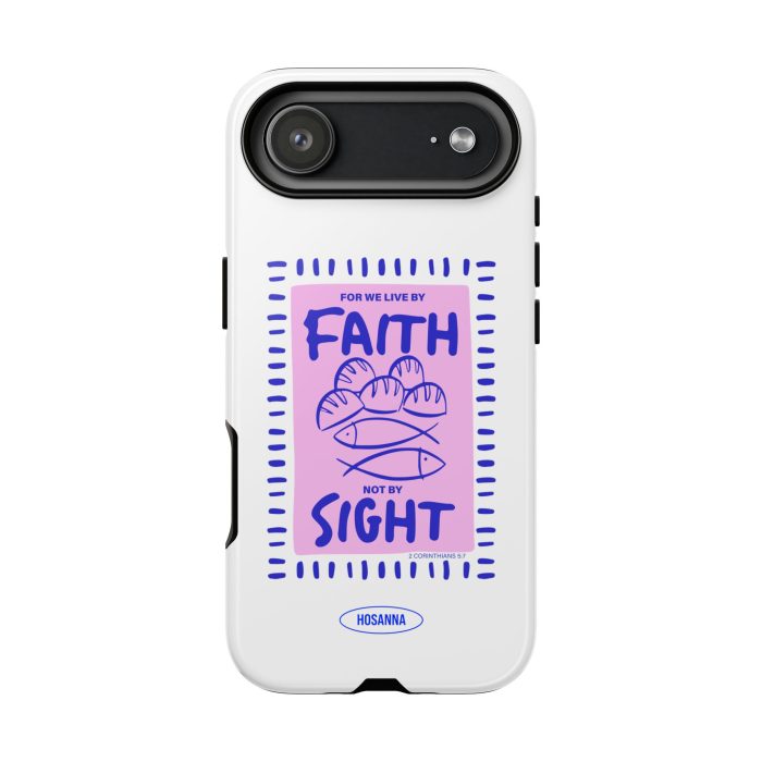 Faith Over Sight Phone Case – “For We Live By Faith, Not By Sight” Inspirational iPhone Cover - Image 5