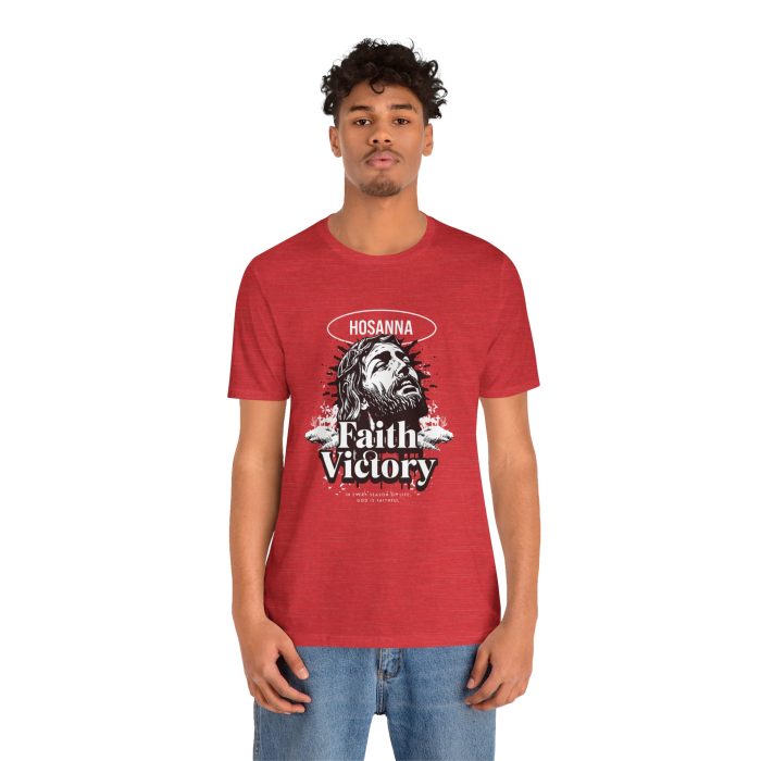 Faith Victory Unisex Tee - Hosanna Christian T Shirt - Image 43