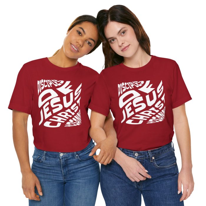 Disciple of Jesus Christ' Design Tee - Hosanna Christian T Shirt - Image 90