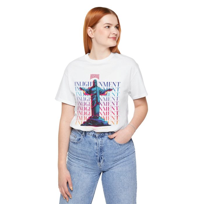 Enlightenment - Unisex Jersey Short Sleeve Hosanna Christian T-Shirt - Image 16