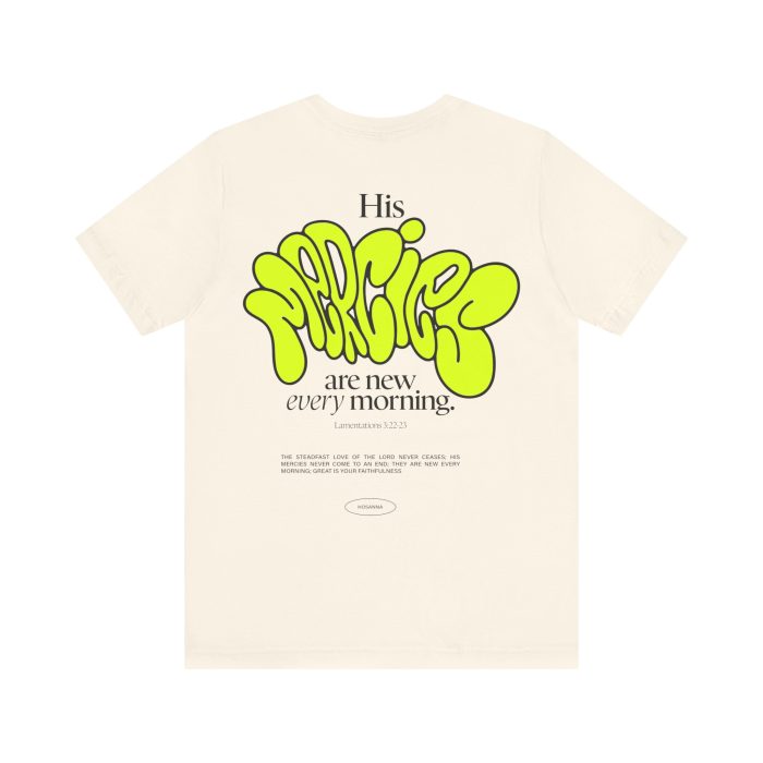 His Mercies Short Sleeve Tee - Image 2