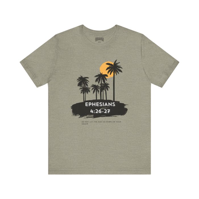 Ephesians 4:26-27 No Anger Short Sleeve Tee - Image 5
