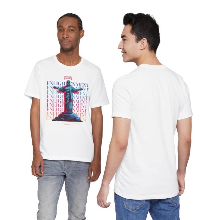 Enlightenment - Unisex Jersey Short Sleeve Hosanna Christian T-Shirt - Image 23