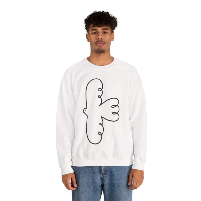 Holy Dove - Hosanna Christian Crewneck Sweatshirt - Image 5