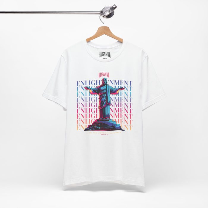 Enlightenment - Unisex Jersey Short Sleeve Hosanna Christian T-Shirt - Image 5