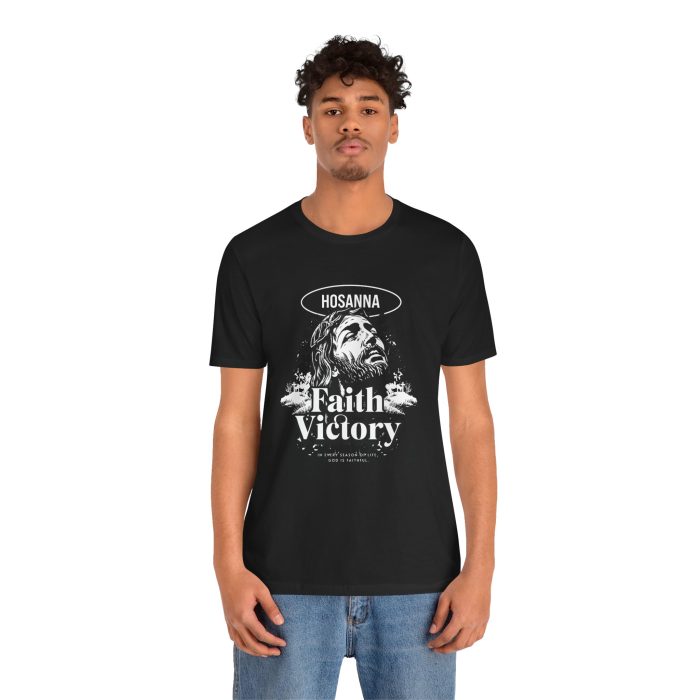 Faith Victory Unisex Tee - Hosanna Christian T Shirt - Image 10