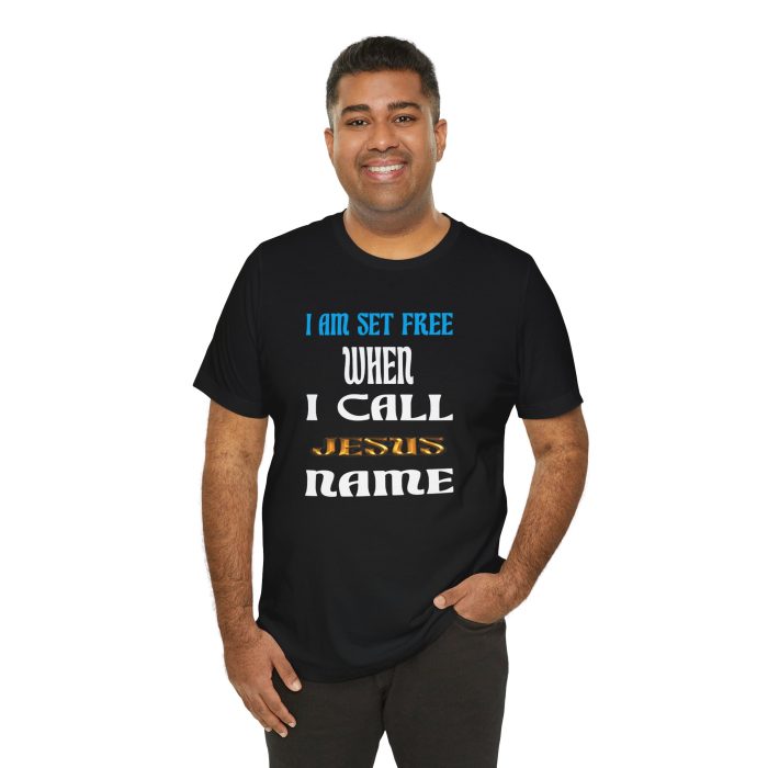 I Am Set Free Short Sleeve Tee - Hosanna Christian T Shirt - Image 14