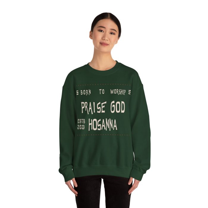 Praise God, Hosanna Crewneck Sweatshirt - Image 16