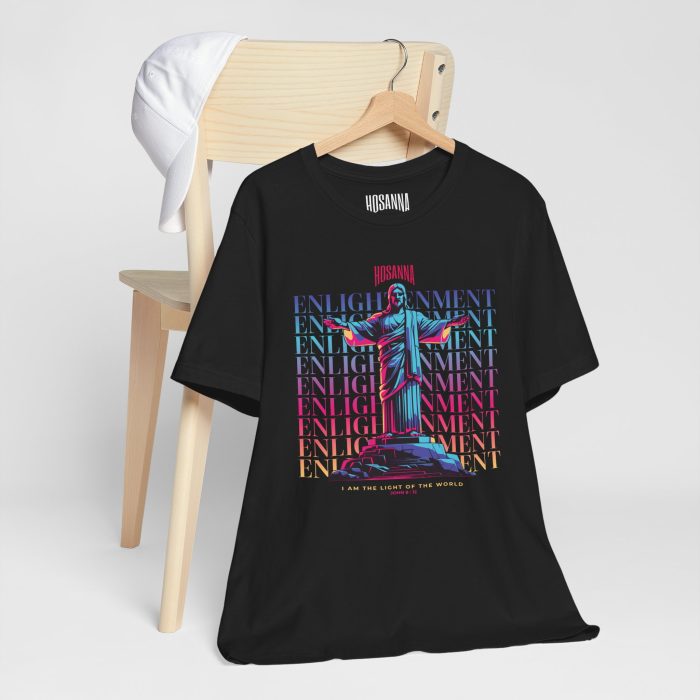 Enlightenment - Unisex Jersey Short Sleeve Hosanna Christian T-Shirt - Image 39