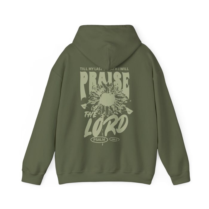 Till My Last Breath I Will Praise the Lord - Hosanna Christian Hooded Sweatshirt - Image 18
