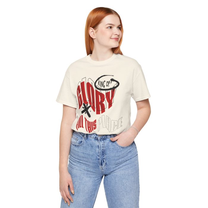 King of Glory Unisex Jersey Tee - Hosanna Christian T-Shirt - Image 16