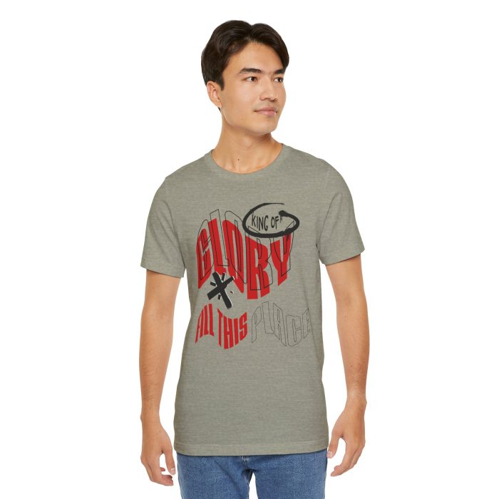 King of Glory Unisex Jersey Tee - Hosanna Christian T-Shirt - Image 51