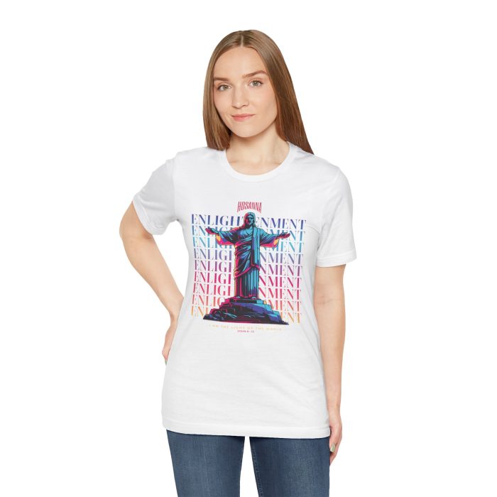 Enlightenment - Unisex Jersey Short Sleeve Hosanna Christian T-Shirt - Image 11