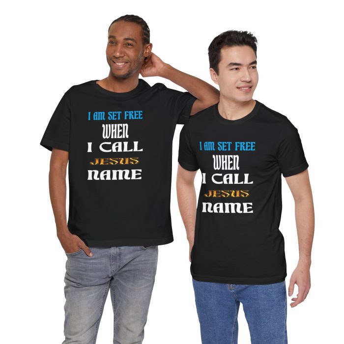 I Am Set Free Short Sleeve Tee - Hosanna Christian T Shirt - Image 26