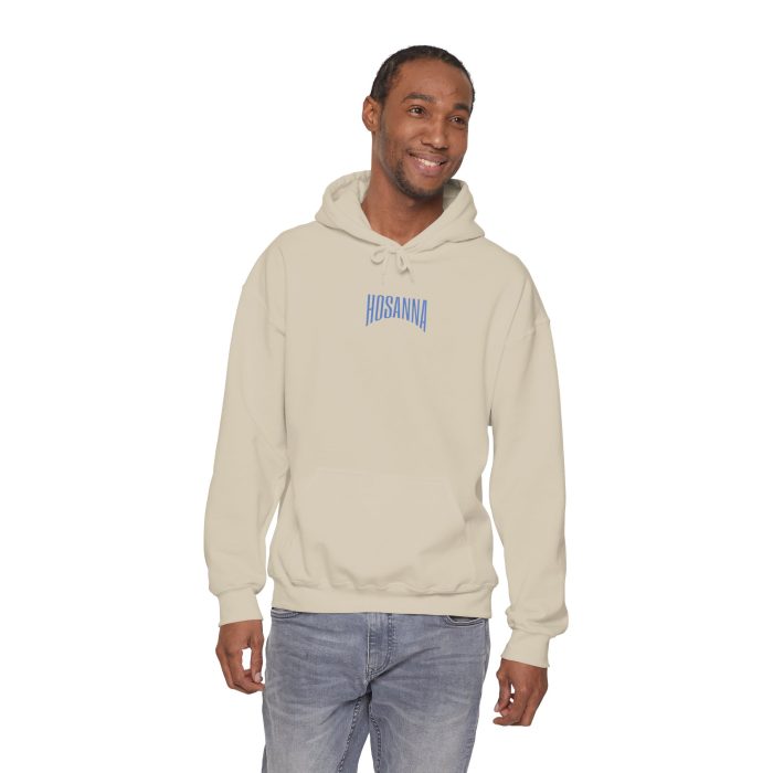 Created With Purpose, For Purpose - Hosanna Christian Hooded Sweatshirt - Image 13