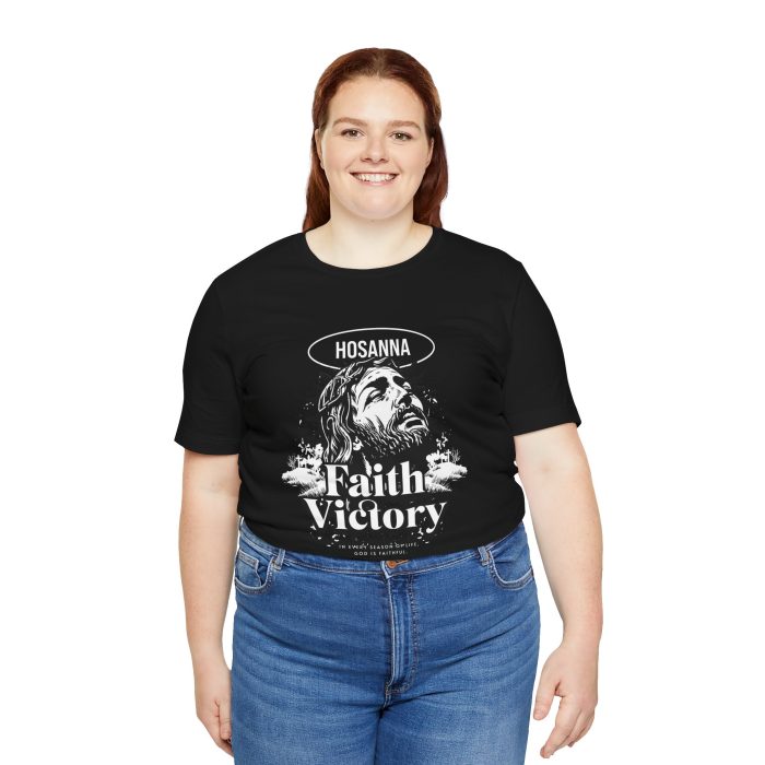 Faith Victory Unisex Tee - Hosanna Christian T Shirt - Image 13