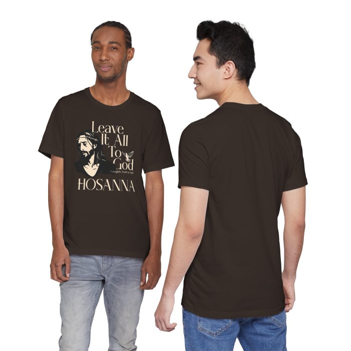 Leave It All To God - Hosanna Christian T Shirt - Image 56