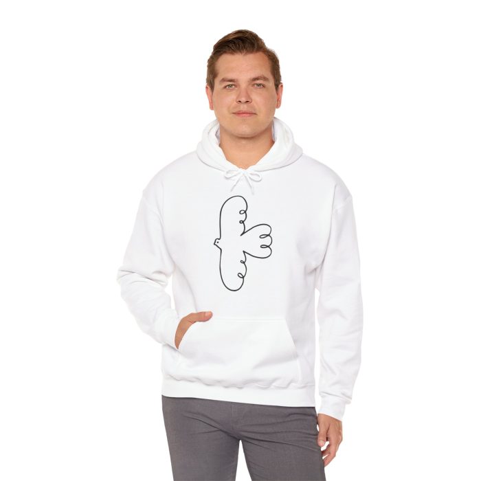 Holy Dove - Hosanna Christian Hooded Sweatshirt - Image 9