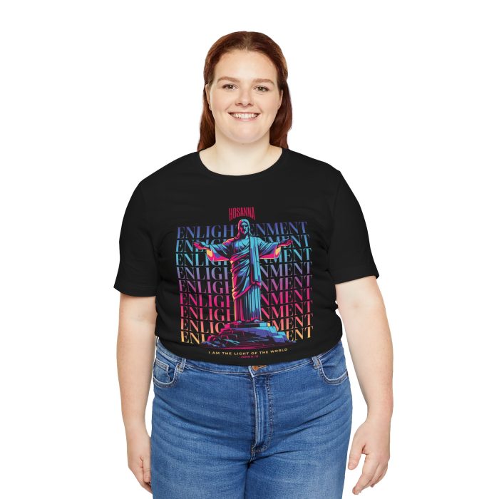 Enlightenment - Unisex Jersey Short Sleeve Hosanna Christian T-Shirt - Image 46