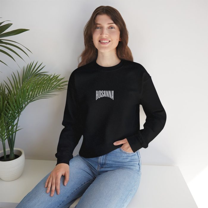 God is King - Hosanna Christian Crewneck Sweatshirt - Image 11