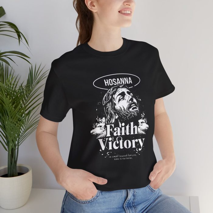 Faith Victory Unisex Tee - Hosanna Christian T Shirt - Image 22