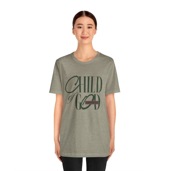 Child of God Unisex Jersey Tee - Hosanna Christian Clothing - Image 75