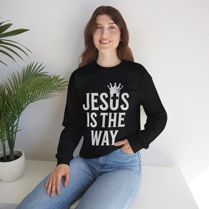 Jesus is the Way - Hosanna Crewneck Sweatshirt - Image 11