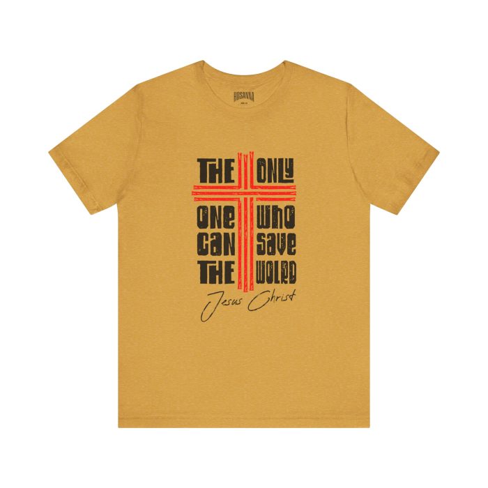 The Only One - Jesus Christ Short Sleeve Tee - Image 9