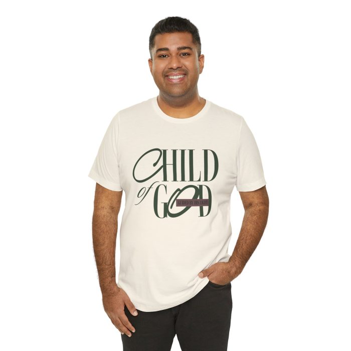 Child of God Unisex Jersey Tee - Hosanna Christian Clothing - Image 47
