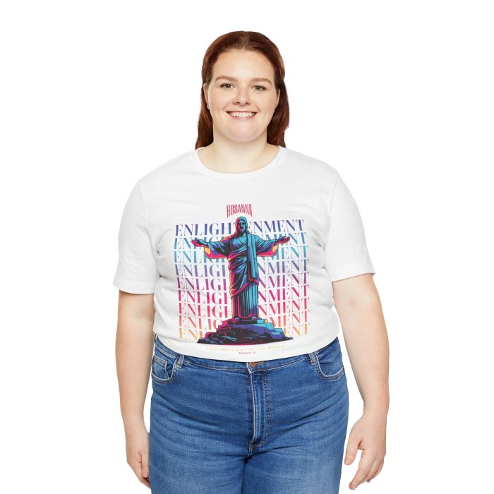 Enlightenment - Unisex Jersey Short Sleeve Hosanna Christian T-Shirt - Image 13