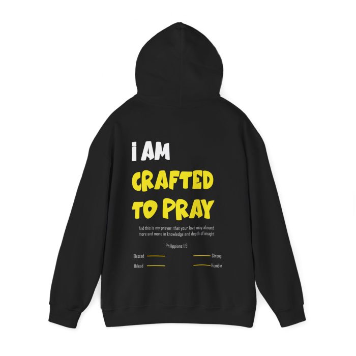 Crafted to Pray  - Hosanna Hooded Sweatshirt - Image 3